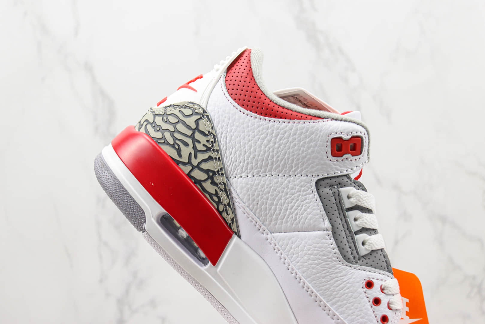 乔丹Air Jordan 3 OG “Fire Red”纯原版本AJ3火焰红篮球鞋 莆田天花板AJ系列 货号：DN3707-160