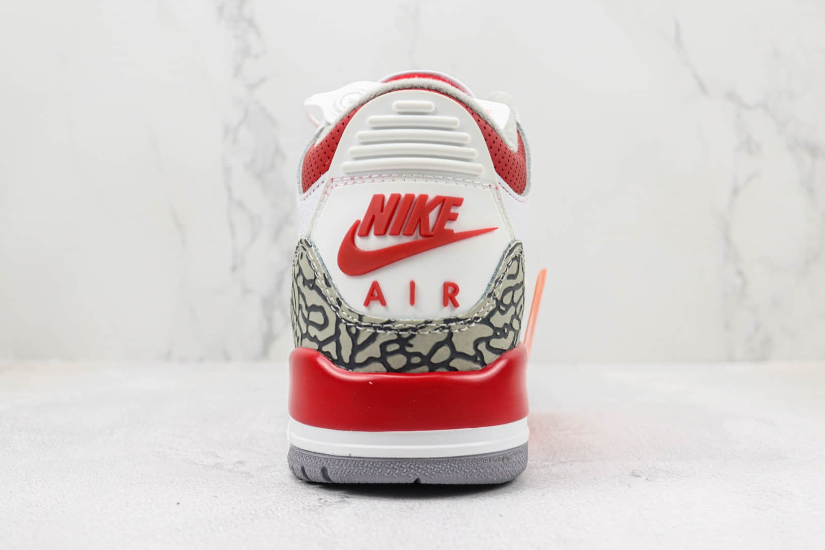 乔丹Air Jordan 3 OG “Fire Red”纯原版本AJ3火焰红篮球鞋 莆田天花板AJ系列 货号：DN3707-160