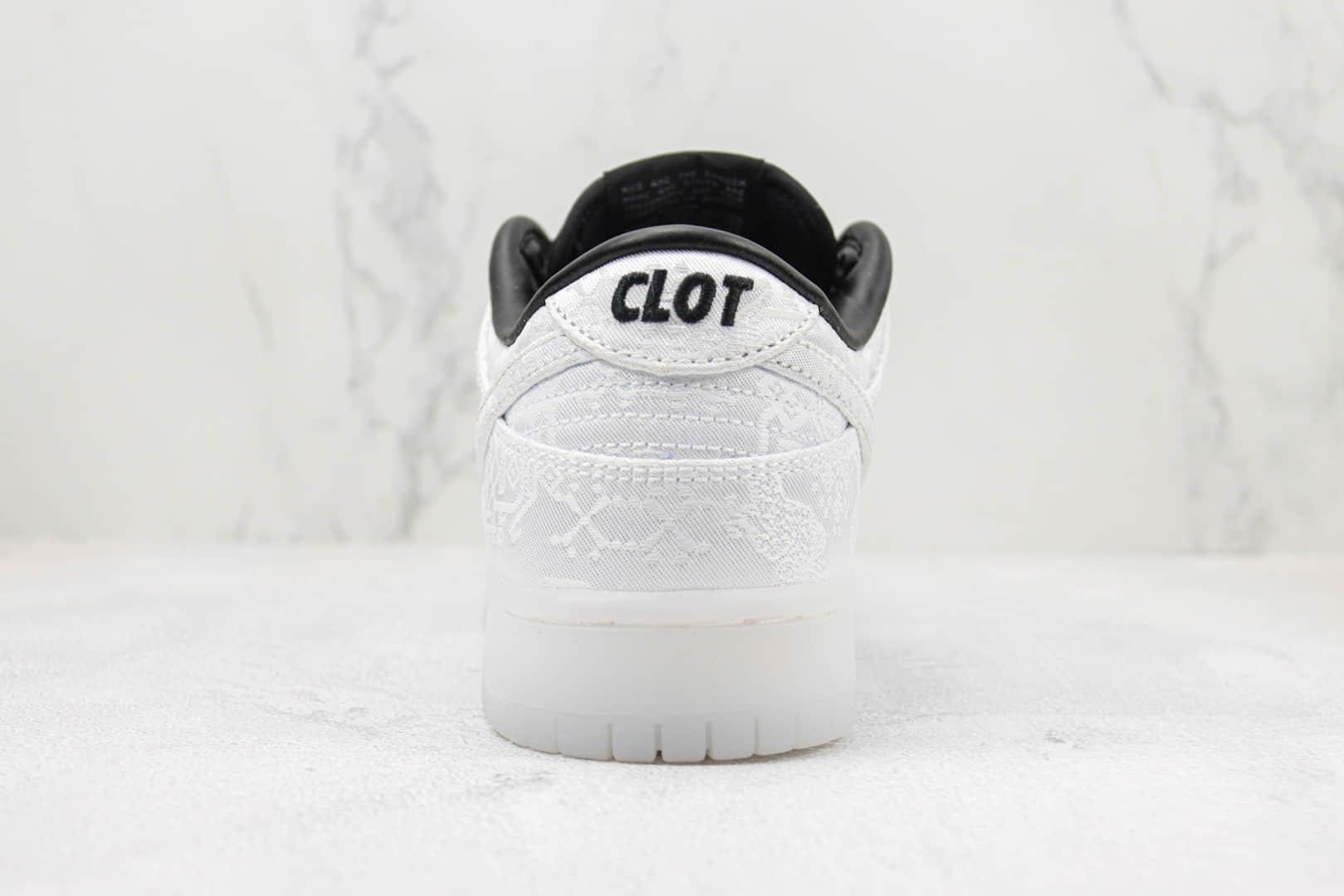 耐克Fragment Design x CLOT x Nike Dunk Low纯原版本陈冠希藤原浩闪电联名低帮Dunk白丝绸 莆田天花板Dunk板鞋 货号：FN0315-110