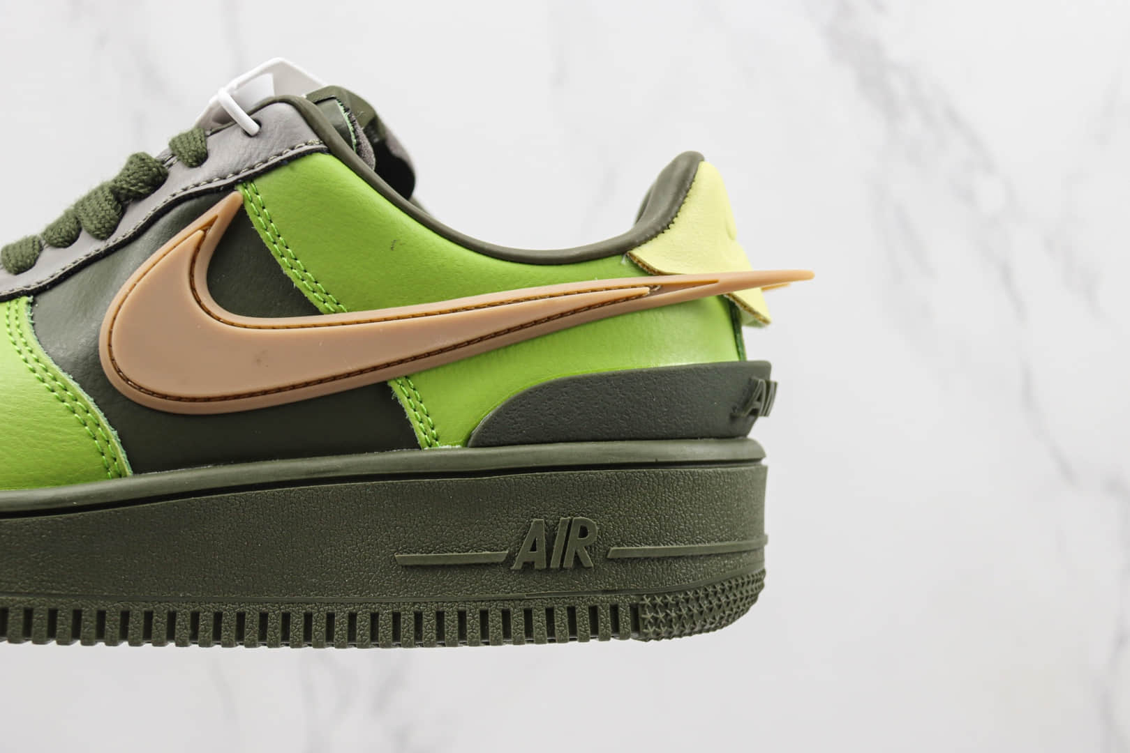 耐克AMBUSH × Nike Air Force 1 Low纯原版本空军一号联名款低帮AF1牛油果板鞋 莆田耐克货源 货号：DV3464-006