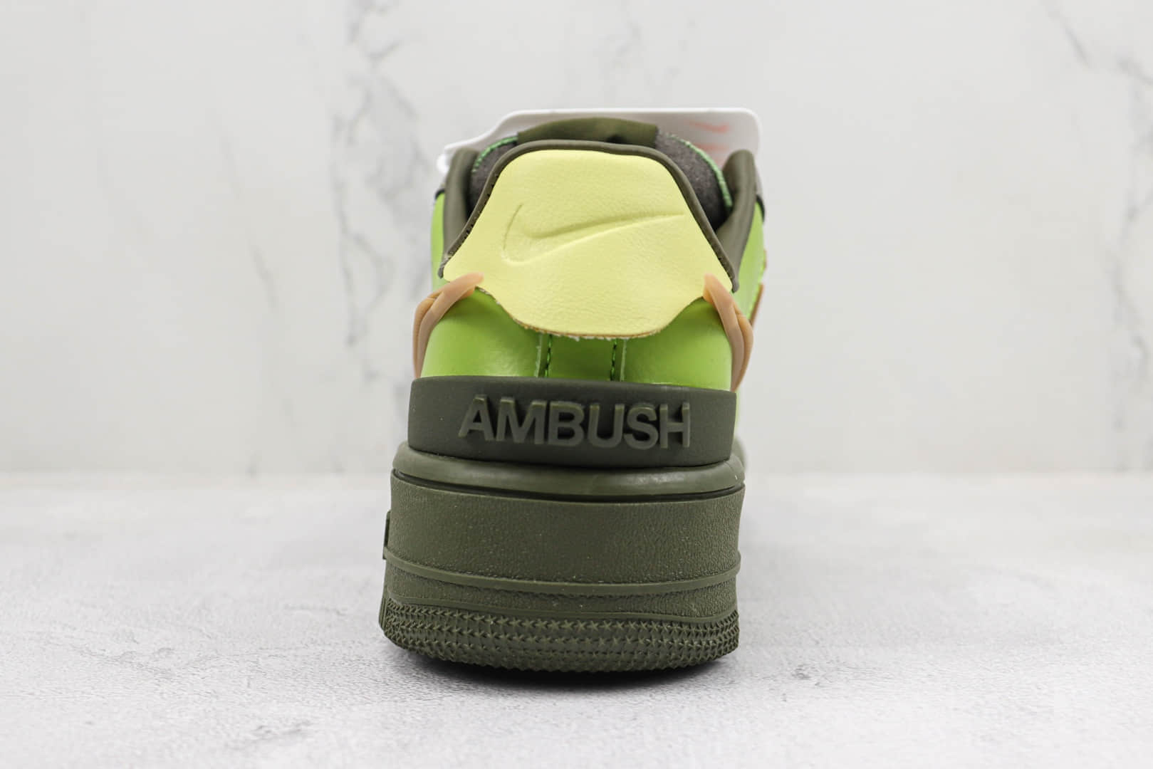 耐克AMBUSH × Nike Air Force 1 Low纯原版本空军一号联名款低帮AF1牛油果板鞋 莆田耐克货源 货号：DV3464-006