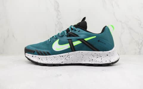 耐克Nike Pegasus Trail2纯原版本飞马2代墨绿色网面跑鞋 莆田耐克工厂 货号：AR1667-514