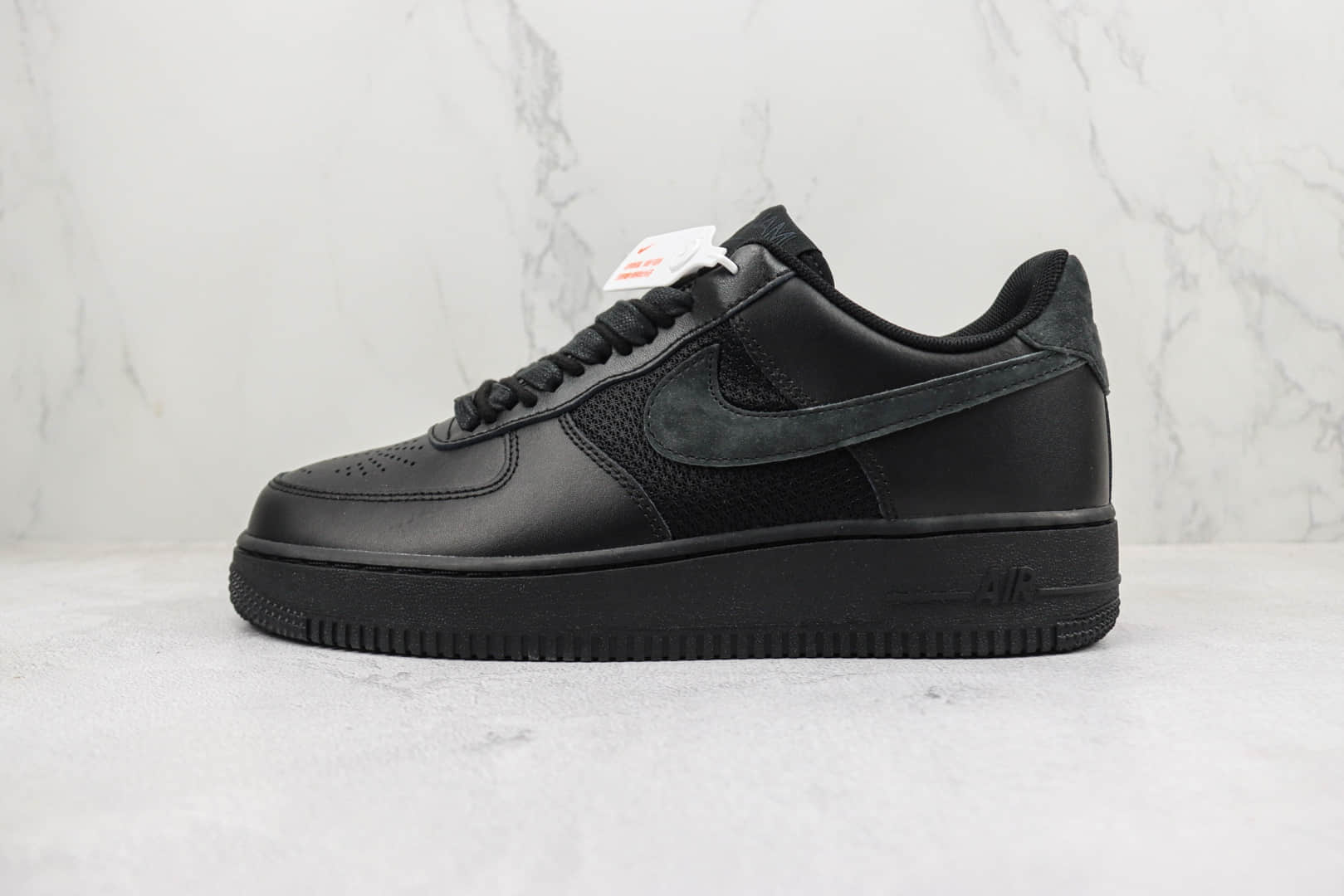 耐克Slam Jam x Nike Air Force 1 Low纯原版本低帮空军一号纯黑板鞋 莆田天花板AF1系列 货号：DX5590-001