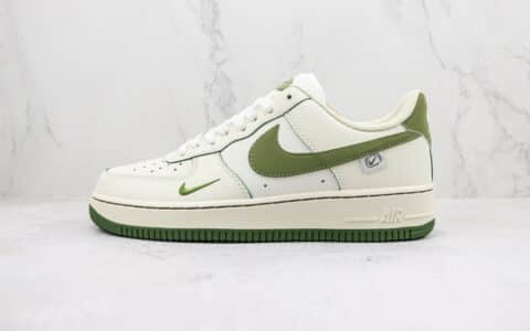 耐克Nike Air Force 1 ’07 Low纯原版本低帮空军一号橄榄绿双钩板鞋 莆田耐克货源 货号：FB1839-213