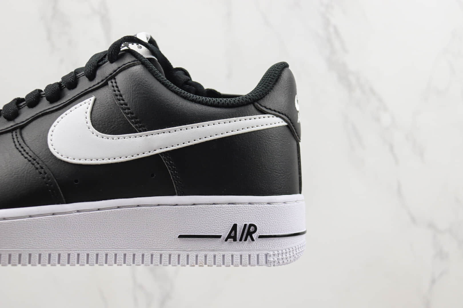 耐克Nike Air Force 1 Low '07纯原版本空军一号低帮黑白色板鞋 莆田天花板AF1系列 货号：CJ0952-001