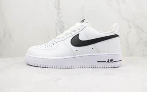 耐克Nike Air Force 1 Low纯原版本低帮空军一号白黑板鞋 莆田天花板AF1系列 货号：CJ0952-100