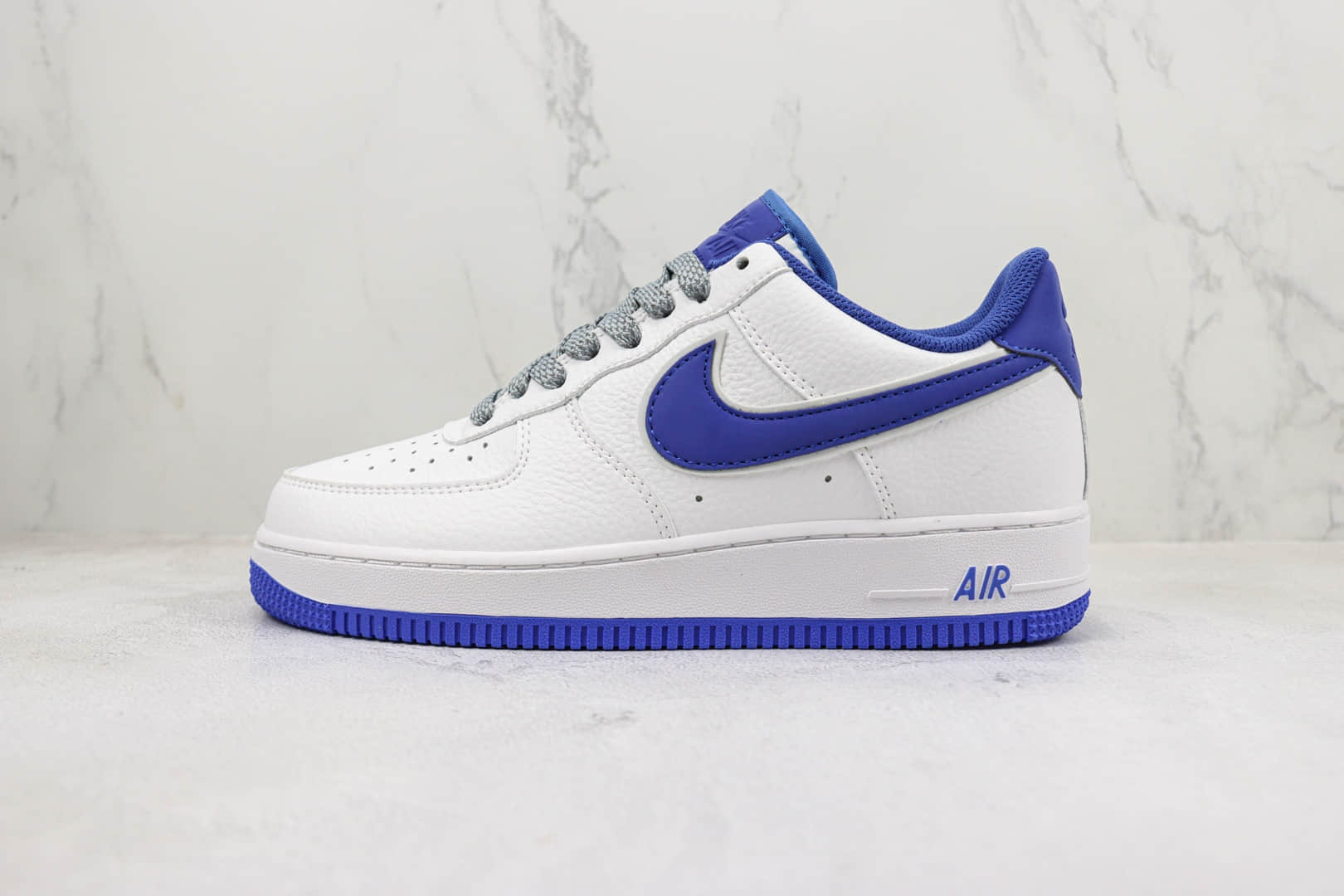 耐克Nike Air Force 1 Low纯原版本低帮空军一号白蓝满天星板鞋 莆田天花板AF1系列 货号：LS0216-023