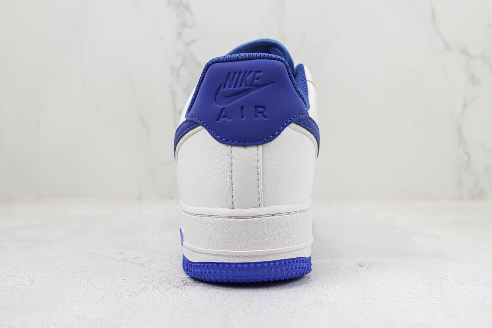 耐克Nike Air Force 1 Low纯原版本低帮空军一号白蓝满天星板鞋 莆田天花板AF1系列 货号：LS0216-023