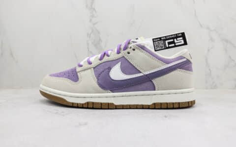 耐克Nike Dunk Low纯原版本低帮Dunk反转树莓紫薰衣草双勾板鞋 莆田复刻耐克 货号：DO9457-140