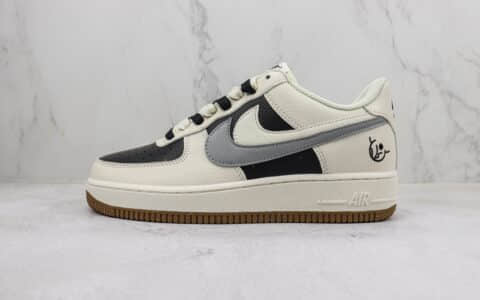 耐克Nike Air Force 1’07 Low纯原版本低帮空军一号黑白熊猫双勾板鞋 莆田天花板AF1系列 货号：CC2569-077