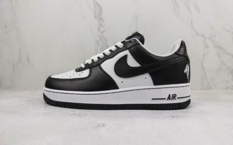 耐克Terror Squad x Nike Air Force 1’07 Low纯原版本低帮空军一号TS联名款黑白板鞋 莆田天花板AF1系列 货号：DR9868-102