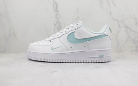 耐克Nike Air Force 1 Low纯原版本低帮空军一号白薄荷绿板鞋 莆田耐克货源 货号：FB8971-600