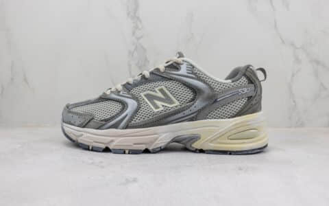 新百伦New Balance 530纯原版本NB530银灰色复古跑鞋 莆田复刻新百伦 货号：MR530TG