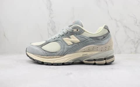 新百伦New Balance 2002R纯原版本NB2002R浅米灰色复古跑鞋 莆田新百伦货源 货号：M2002RLN
