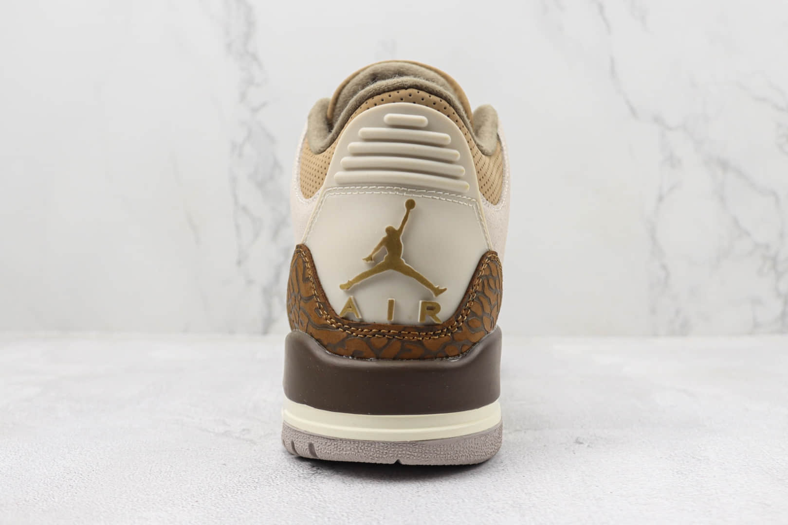 乔丹Air Jordan 3 “Palomino”纯原版本AJ3摩卡白棕爆裂纹篮球鞋 莆田天花板AJ3系列 货号：CT8532-102