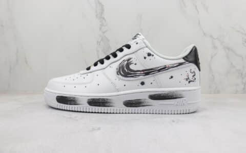 耐克Nike Air Force 1 ’07 Low纯原版本低帮空军一号国风山水画涂鸦板鞋 莆田天花板AF1系列 货号：CV2369-003