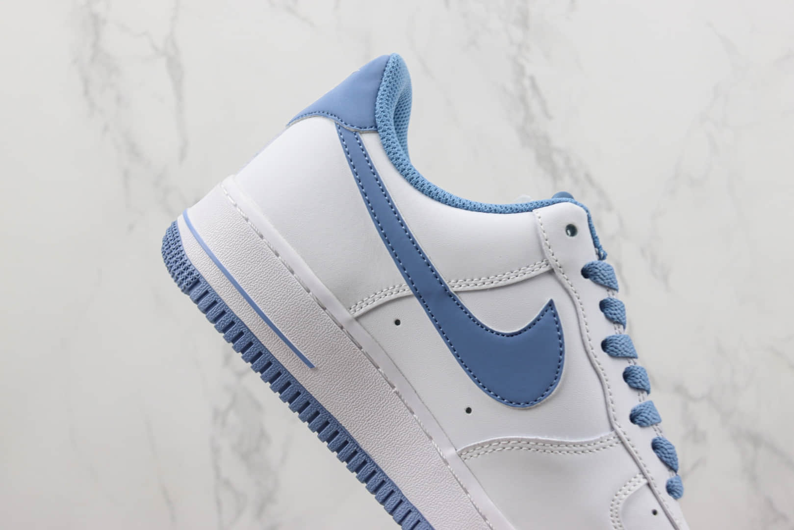 耐克Nike Air Force 1 Low纯原版本低帮空军一号白蓝色板鞋 莆田耐克货源 货号：JX2696-852