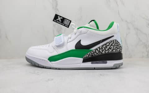 乔丹Air Jordan Legacy 312 Low纯原版本AJ312白绿黑色三合一篮球鞋 莆田AJ货源 货号：FN3406-101