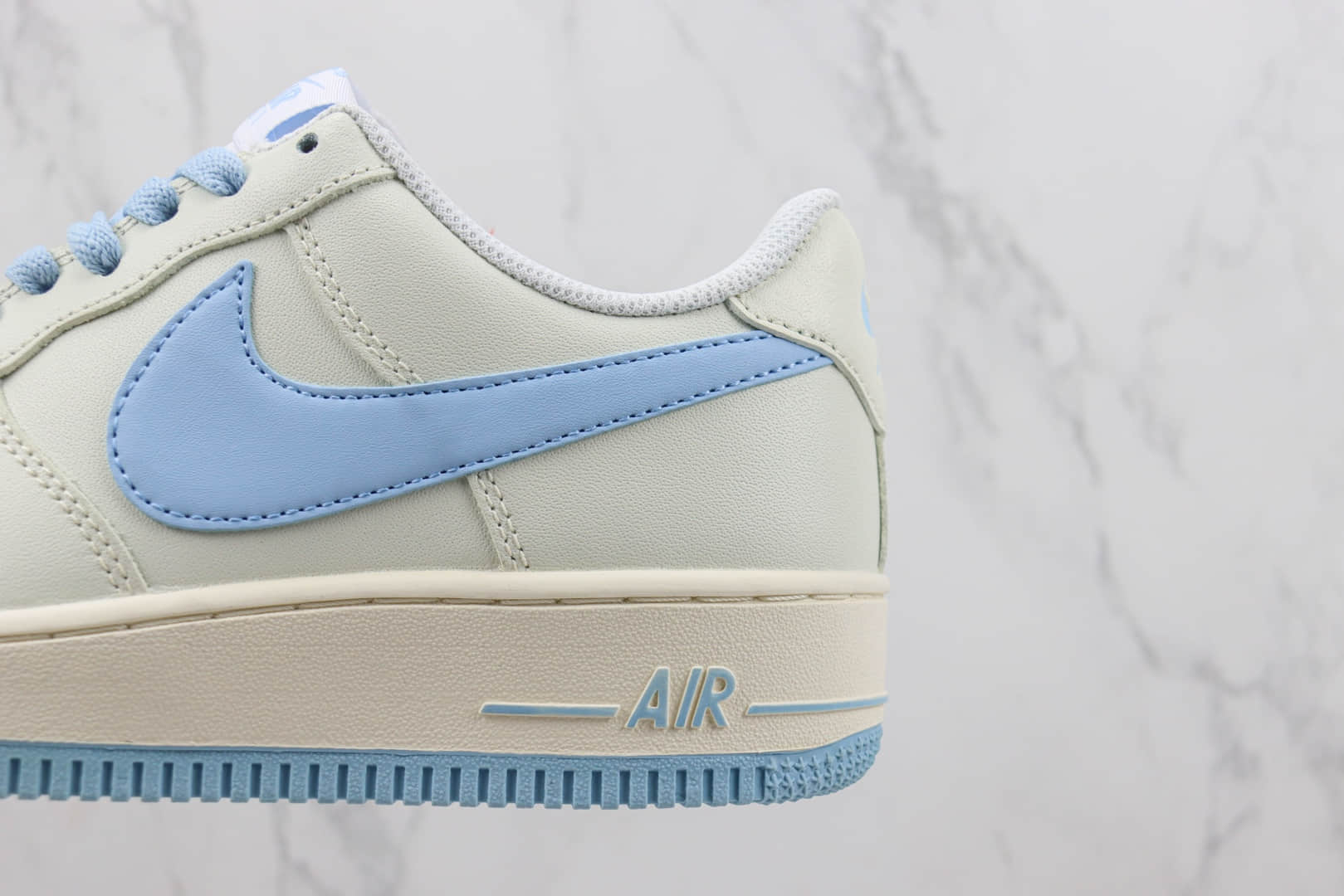 耐克Nike Air Force 1 '07 Low纯原版本低帮空军一号白蓝色板鞋 莆田天花板AF1系列 货号：SP0758-031