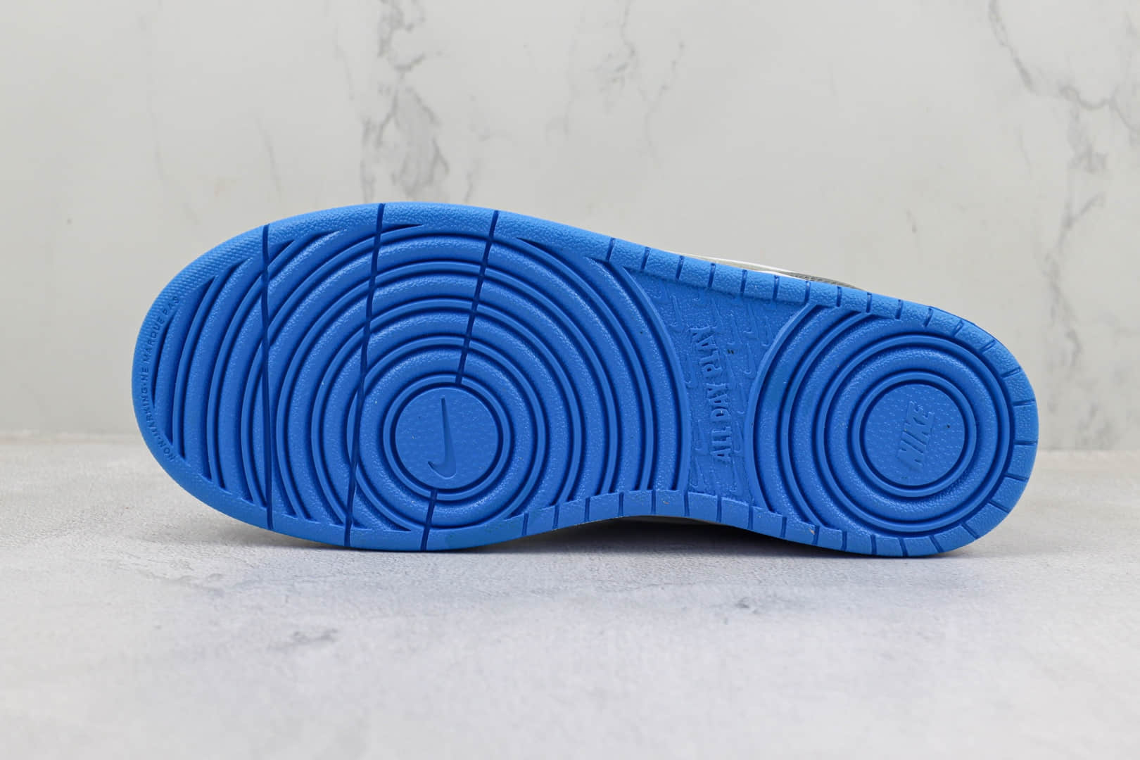 耐克Nike Court Borough Low 2纯原版本灰蓝色板鞋 莆田耐克工厂 货号：BQ5448-019
