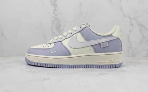 耐克Nike Air Force 1 ’07 Low纯原版本低帮AF1普罗旺斯薰衣草紫板鞋 莆田天花板AF1系列 货号：DB3301-122