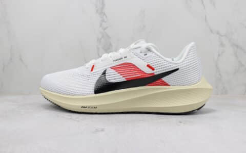 耐克Nike Air Zoom Pegasus 40纯原版本飞马40代白红色网面跑鞋 莆田复刻耐克 货号：FJ0686-100