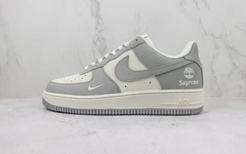 耐克Nike Air Force 1 ’07 Low纯原版本低帮空军一号白灰色板鞋 莆田天花板AF1系列 货号：BS9055-611
