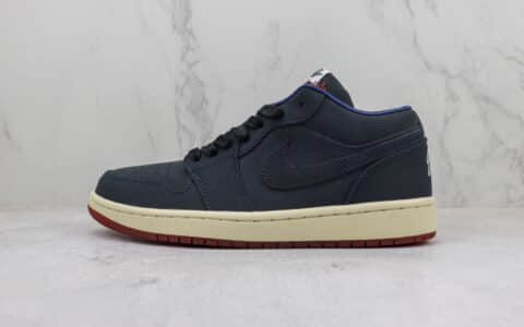 乔丹Eastside Golf x Air Jordan 1 Low纯原版本低帮AJ1高尔夫墨蓝色板鞋 莆田天花板AF1系列 货号：DV1759-448