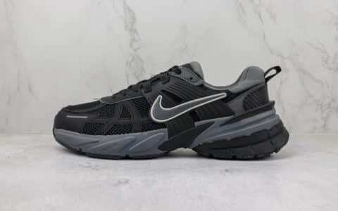 耐克Nike V2K Runtekk 3XL纯原版本V2K黑灰色复古跑鞋 莆田耐克工厂 货号：FD0736-102