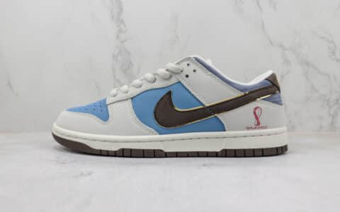 耐克Nike SB Dunk Low纯原版本低帮SB Dunk阿根廷队专属配色板鞋 莆田天花板Dunk系列 货号：AT2022-688