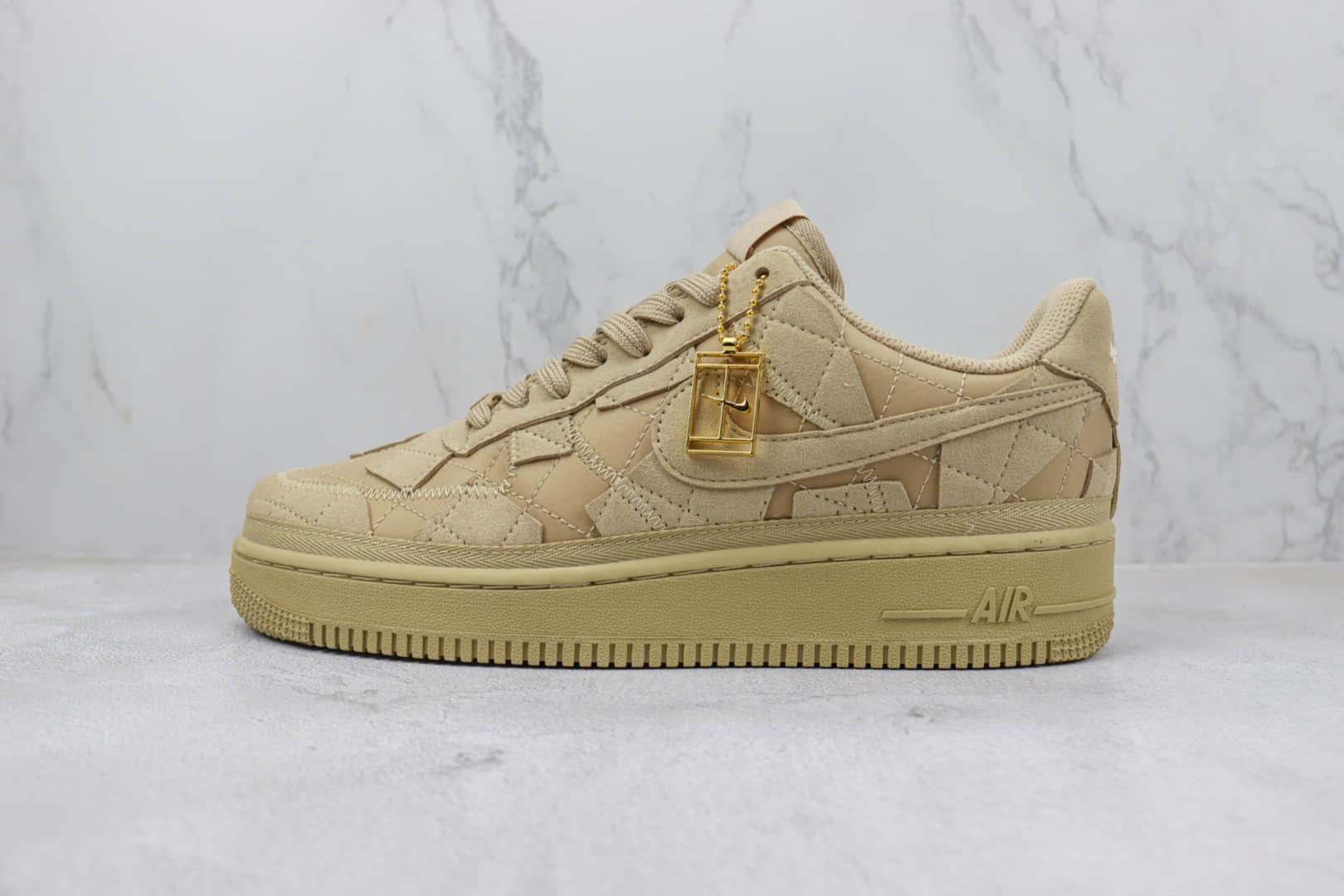 耐克Billie Eillish x Nike Air Force 1 Low纯原版本碧梨联名空军一号不规则剪裁板鞋 莆田天花板AF1系列 货号：DQ4137-200