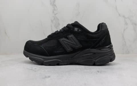 新百伦New Balance 990纯原版本NB990黑武士复古跑鞋 莆田复刻新百伦 货号：M990TB3