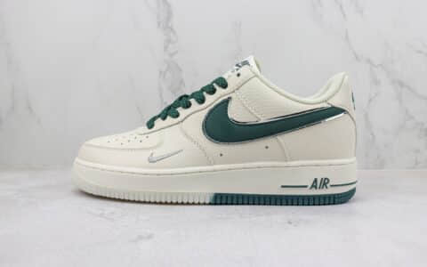 耐克Nike Air Force 1 '07 Low纯原版本空军一号低帮AF1白绿色板鞋 莆田天花板AF1 货号：JJ0253-002