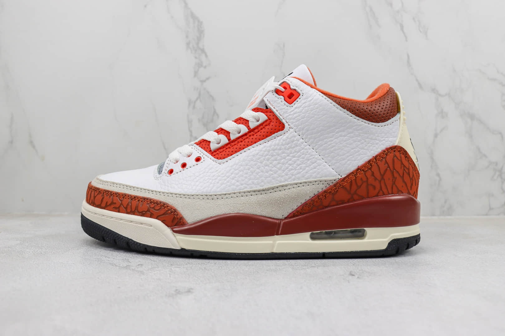 乔丹Air jordan 3纯原版本AJ3火星实战篮球鞋 莆田乔丹篮球鞋 货号：DV7028-108