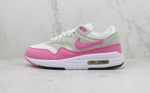 耐克Nike Air Max 1 PRM纯原版本Max1灰粉色复古气垫跑鞋 莆田复刻耐克 货号：DZ2628-001