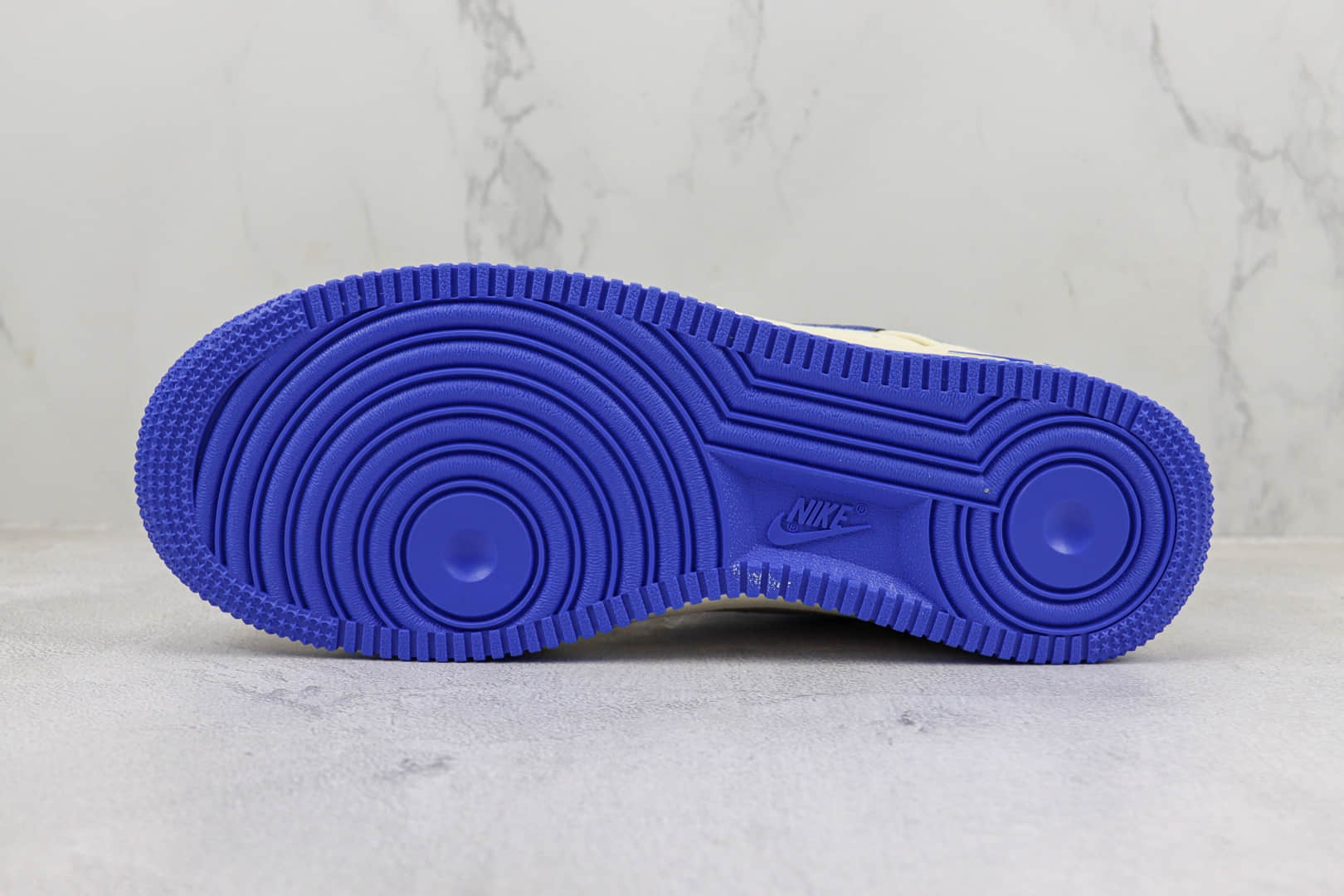 耐克Nike Air Force 1 '07 Low纯原版本低帮空军一号AF1米白蓝色板鞋 莆田天花板AF1系列 货号：TQ1456-233