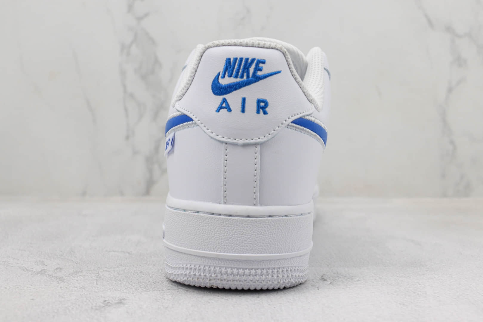 耐克Nike Air Force 1 Low 纯原版本空军一号低帮AF1白蓝色板鞋 莆田耐克工厂 货号：FN7804-100