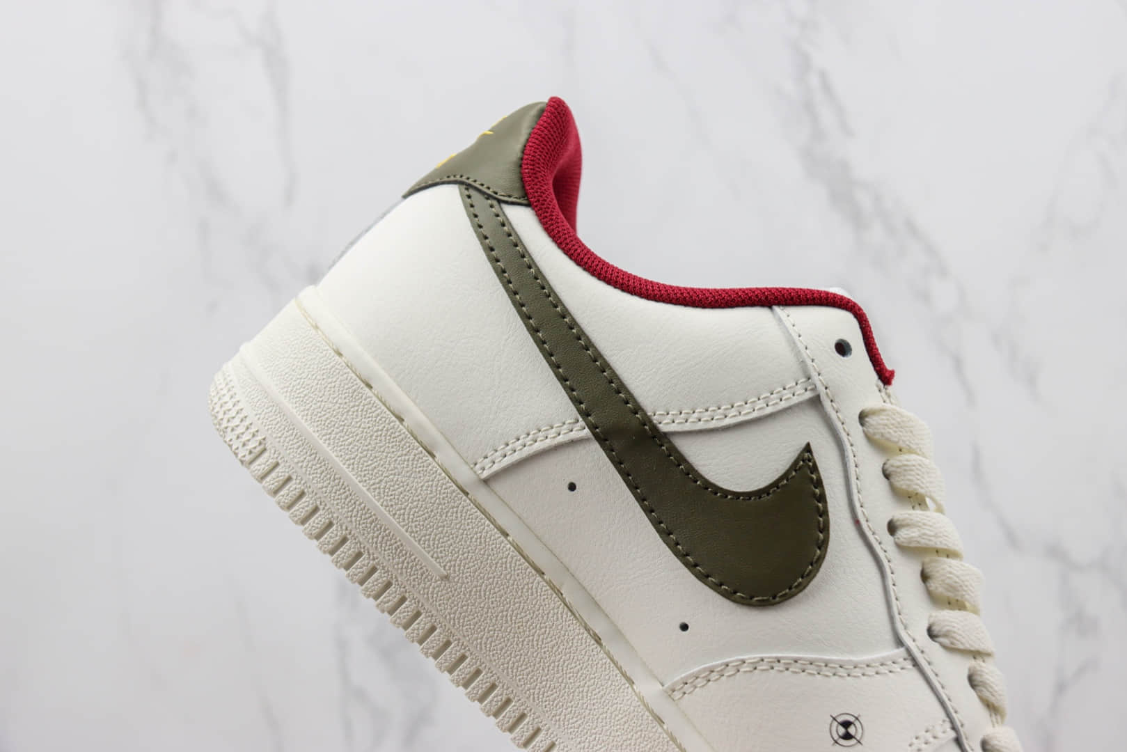 耐克Nike Air Force 1 Low纯原版本低帮AF1空军一号40周年纪念板鞋 莆田耐克工厂 货号：DM0970-123