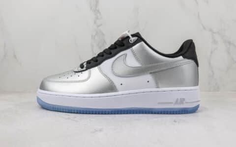 耐克Nike Air Force 1 Low纯原版本空军一号低帮AF1银黑色休闲板鞋 莆田耐克工厂 货号：DX6764-001