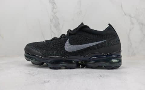 耐克Nike Air VaporMax 2023纯原版本Max2023黑色全掌大气垫跑鞋 莆田耐克工厂 货号：DV6840-001