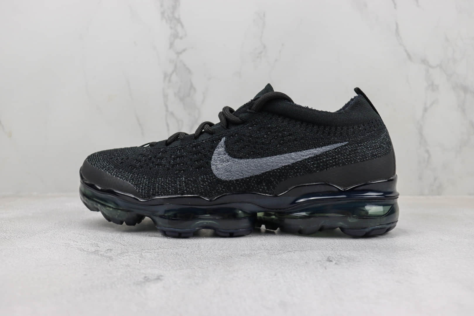 耐克Nike Air VaporMax 2023纯原版本Max2023黑色全掌大气垫跑鞋 莆田耐克工厂 货号：DV6840-001