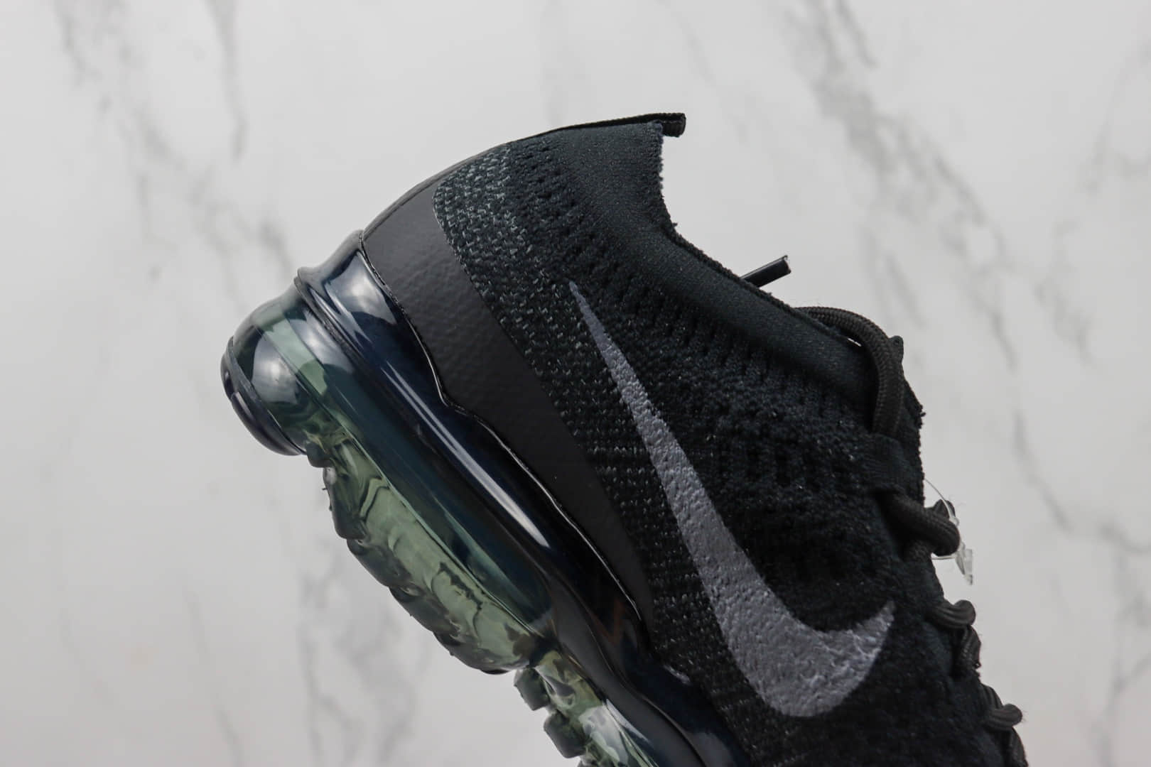 耐克Nike Air VaporMax 2023纯原版本Max2023黑色全掌大气垫跑鞋 莆田耐克工厂 货号：DV6840-001