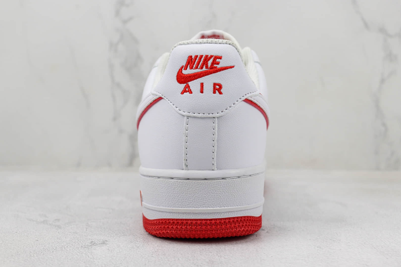 耐克Nike Air Force 1 Low纯原版本空军一号低帮AF1白红色板鞋 莆田天花板AF1系列 货号：DV0788-102