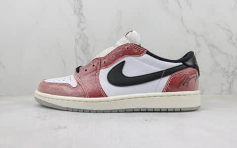 乔丹Trophy Room x Air Jordan 1 Low OG纯原版本低帮AJ1芝加哥乔丹之子篮球鞋 莆田AJ货源 货号：FN0432-017