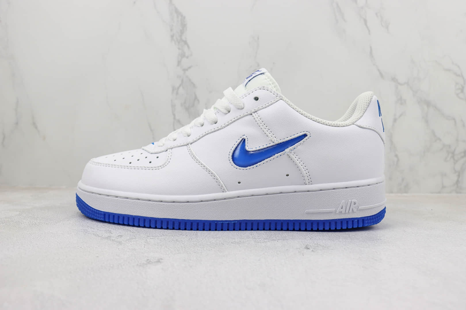 耐克Nike Air Force 1 '07 Low纯原版本空军一号低帮AF1白蓝色板鞋 莆田天花板AF1系列 货号：FN5924-102