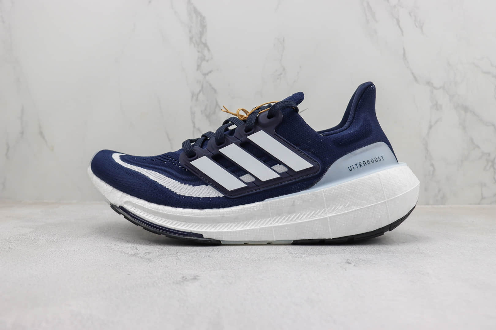 阿迪达斯adidas Ultra Boost 23W纯原版本UB23深蓝色针织跑鞋 莆田耐克工厂 货号：HP9203