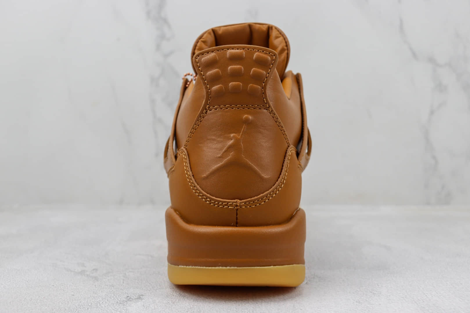 乔丹Air Jordan 4 Premium “Ginger”纯原版本AJ4姜黄色爱马仕小麦黄篮球鞋 莆田AJ货源 货号：819139-205