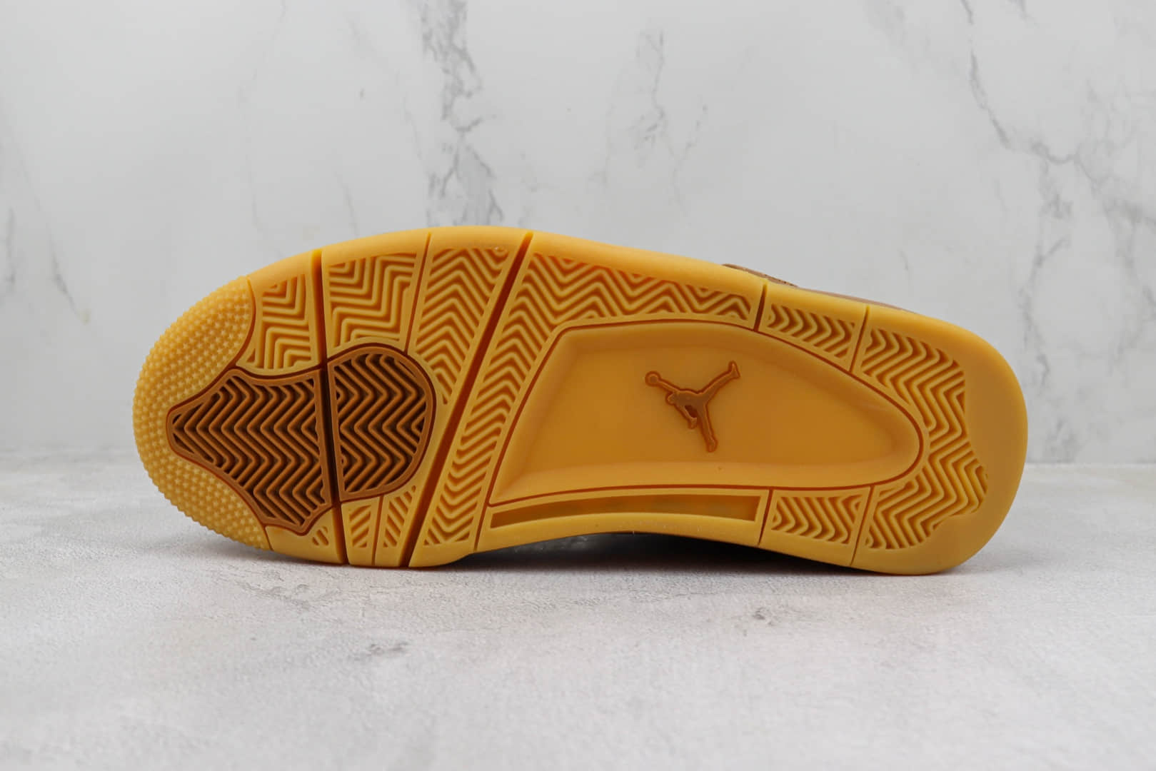 乔丹Air Jordan 4 Premium “Ginger”纯原版本AJ4姜黄色爱马仕小麦黄篮球鞋 莆田AJ货源 货号：819139-205