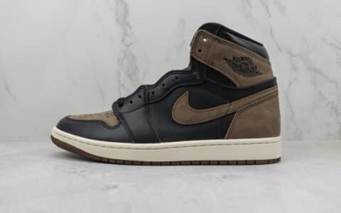 乔丹Air Jordan 1 High OG “Palomino”纯原版本高帮AJ1摩卡黑棕篮球鞋 莆田耐克工厂 货号：DZ5485-020