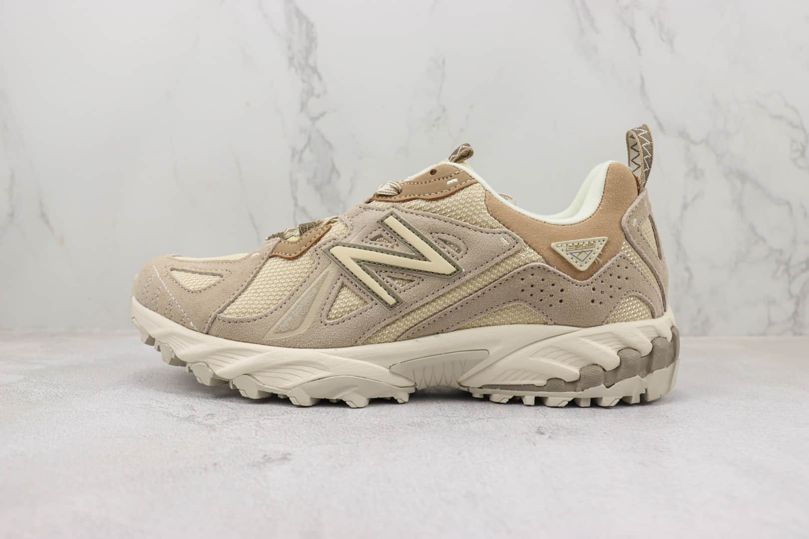 新百伦New Balance ML610T纯原版本NB ML610T卡其色复古老爹鞋越野跑鞋 莆田新百伦货源 货号：ML610TBE